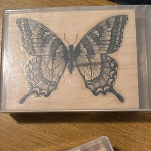 Stampin’ Up Swallowtail wooden stamp